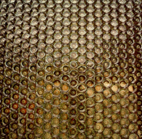 Teil der Photomultiplier-Matrix von RICH